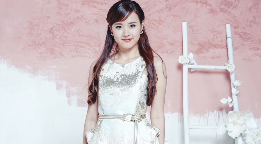 Midu, Thien Ly diu dang o su kien hinh anh