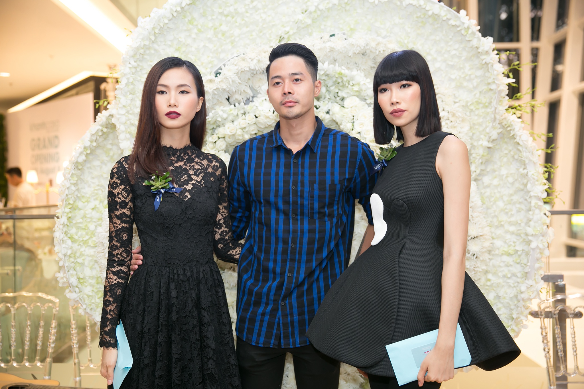 Ho Ngoc Ha dua cac chien binh The Face di su kien anh 12