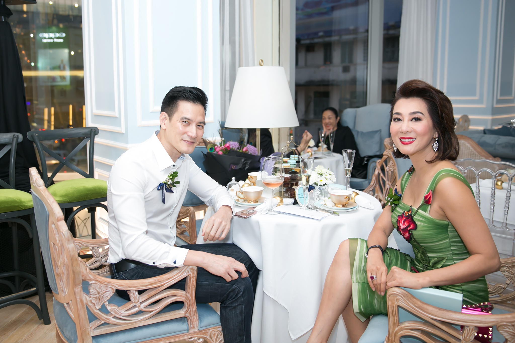 Ho Ngoc Ha dua cac chien binh The Face di su kien anh 8