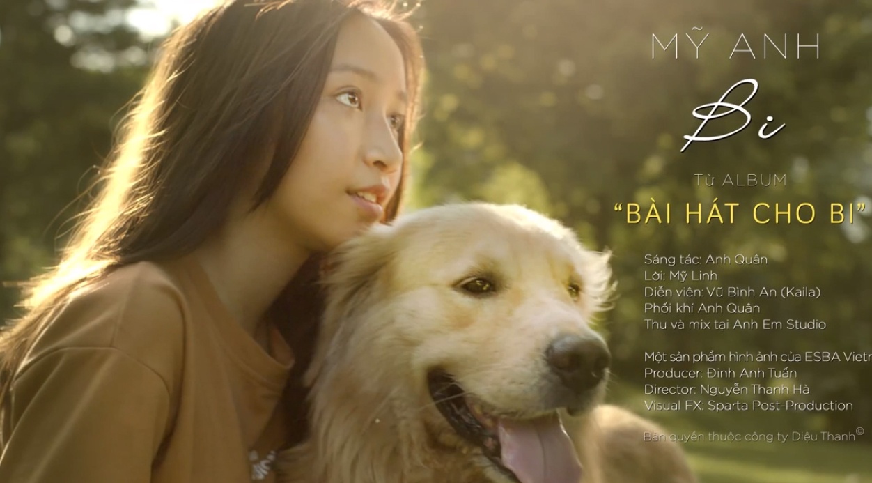 Con gai My Linh khoe giong ngot ngao trong MV tang me hinh anh