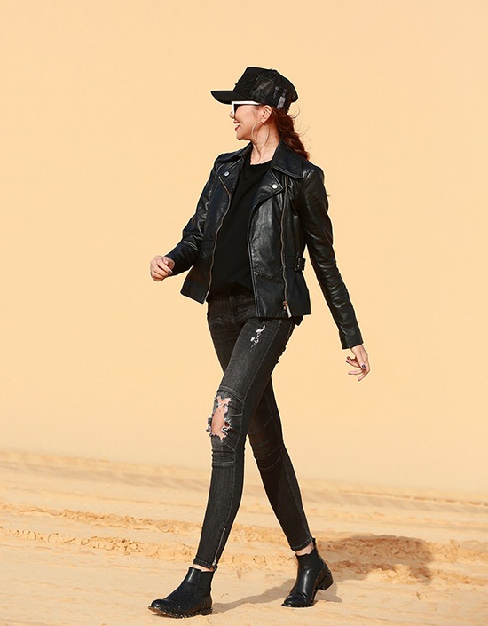 Street style cuoi tuan cua sao Viet anh 1