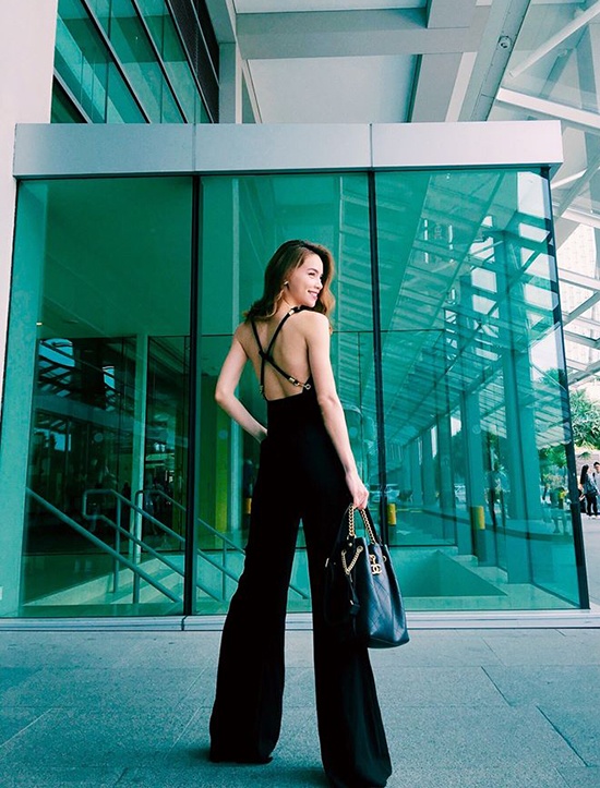 Street style cuoi tuan cua sao Viet anh 4