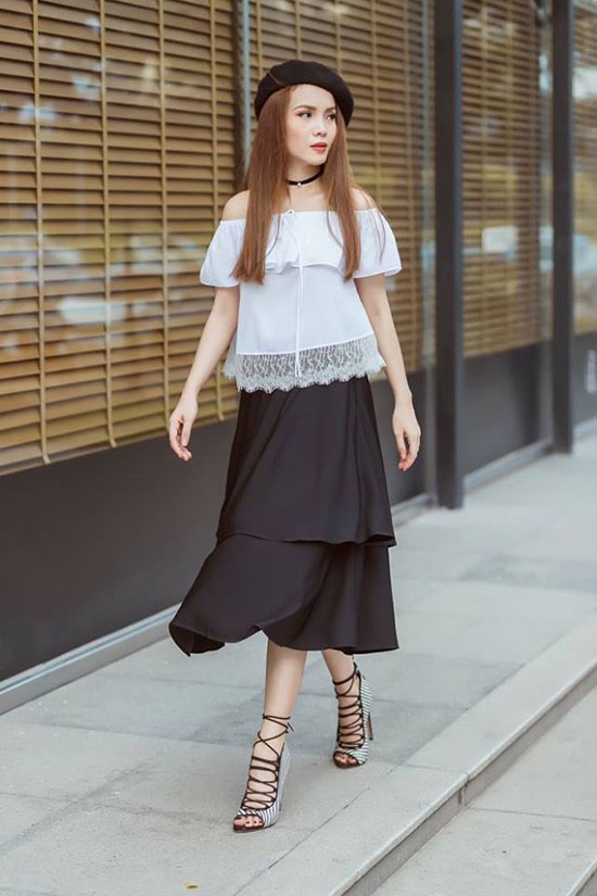 Street style cuoi tuan cua sao Viet anh 7
