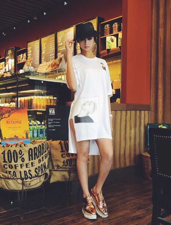 Street style cuoi tuan cua sao Viet anh 10