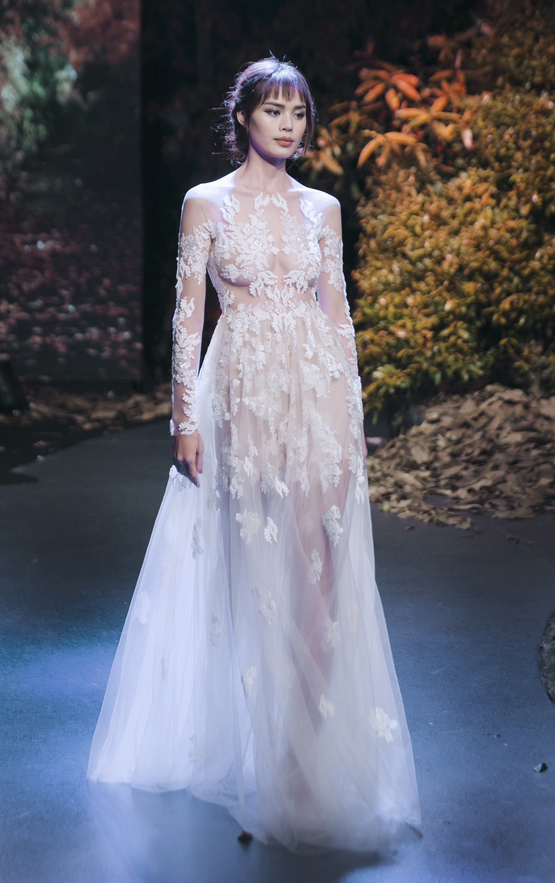 Thu Hien Next Top goi cam catwalk anh 1