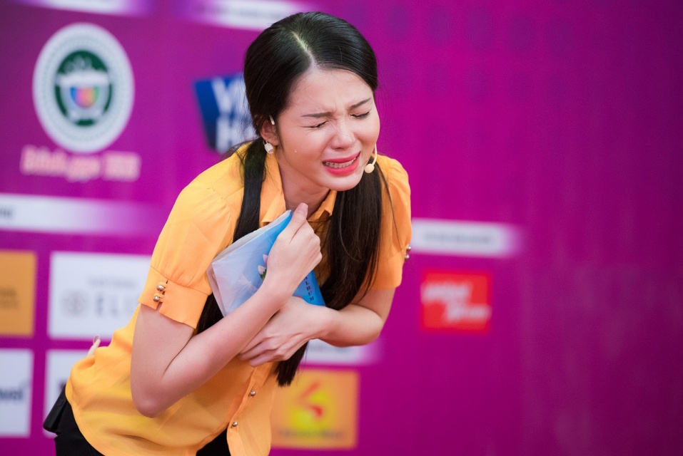 Dang Thu Thao bat khoc truoc phan thi tai nang cua dan em anh 5