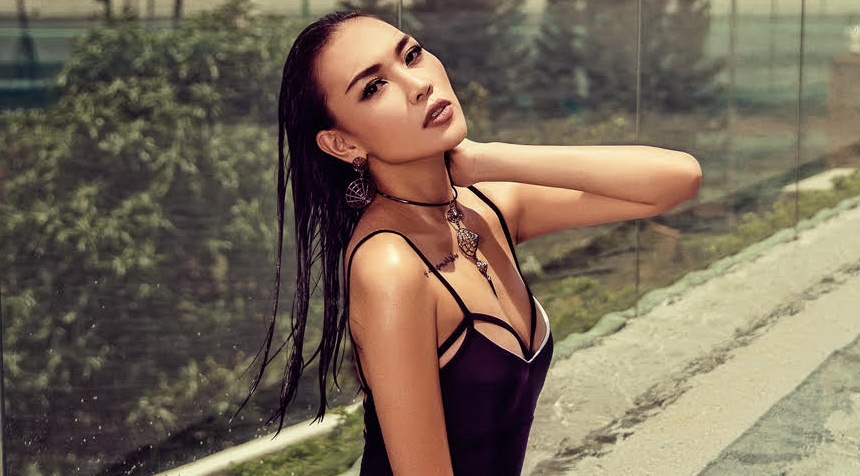 Dieu Huyen khoe duong cong sau hai thang sinh con hinh anh