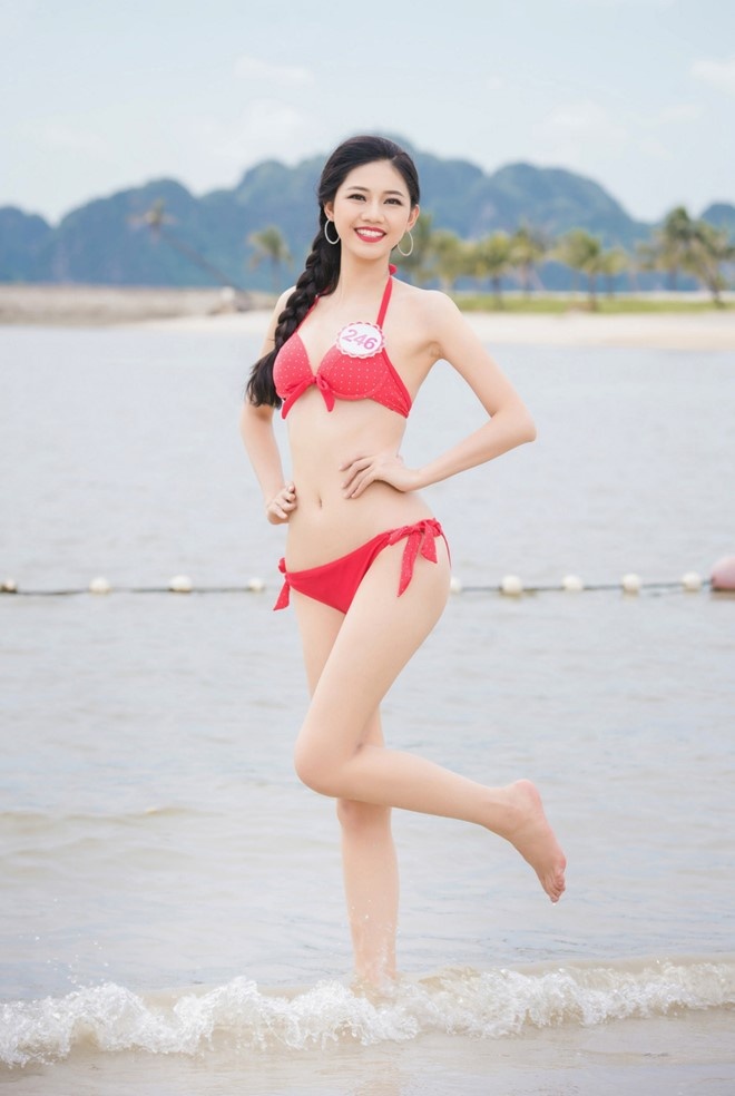 Ứng viên học giỏi của Hoa hậu Việt Nam ảnh 1 Ung vien hoc gioi cua Hoa hau Viet Nam anh 1