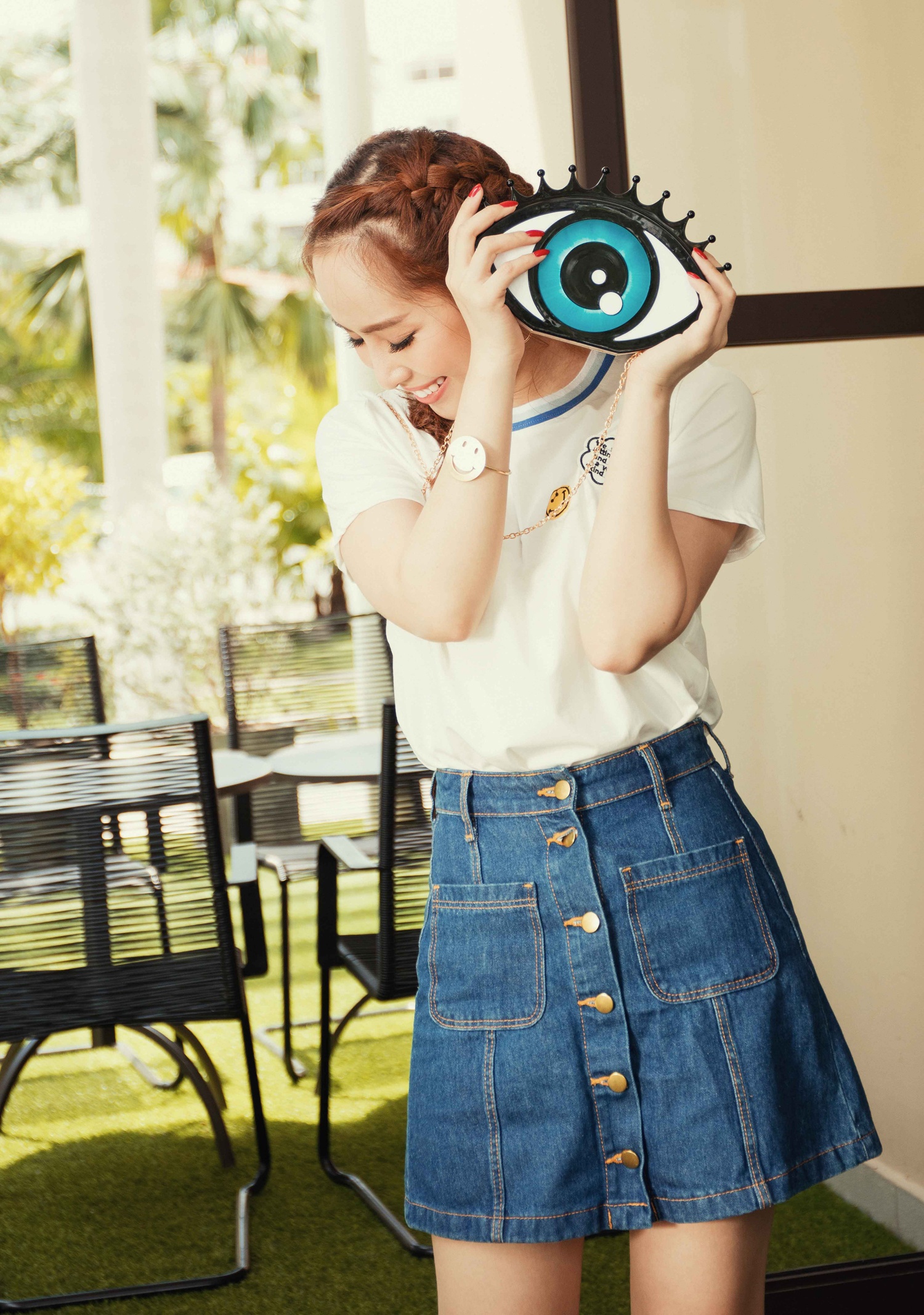 street style của Quỳnh Nga ảnh 5 street style cua Quynh Nga anh 5