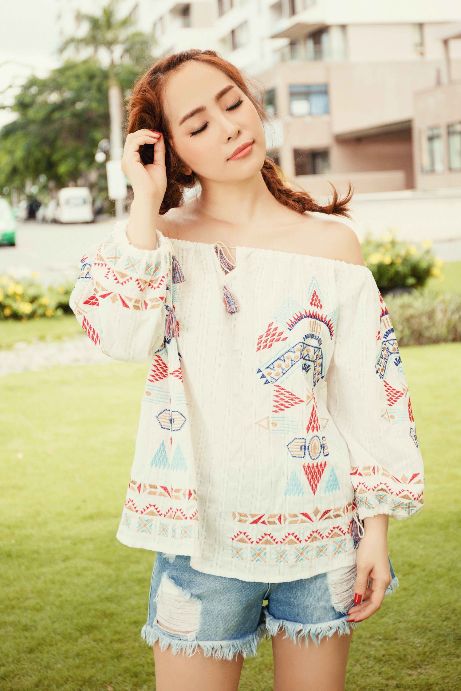street style của Quỳnh Nga ảnh 8 street style cua Quynh Nga anh 8