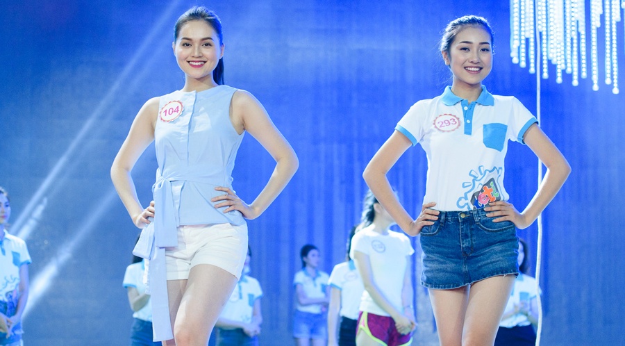 30 nguoi dep HHVN gap rut tap luyen truoc dem chung ket hinh anh