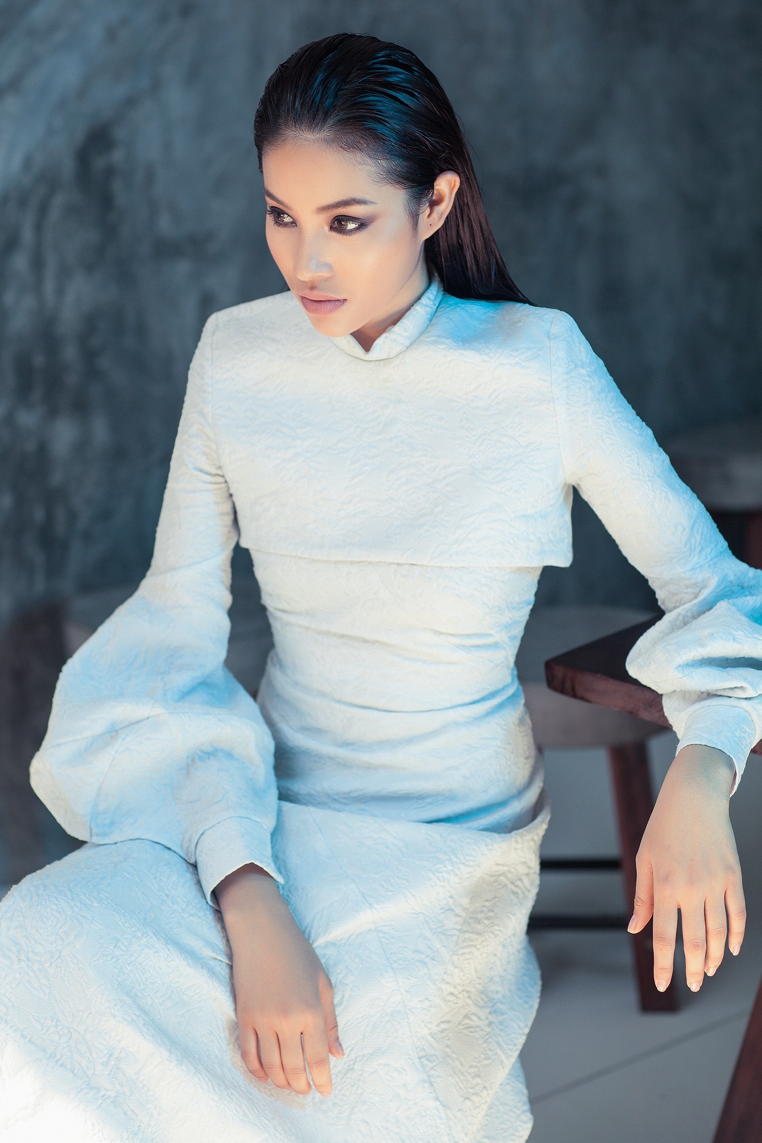 Pham Huong truoc chung ket The face anh 4