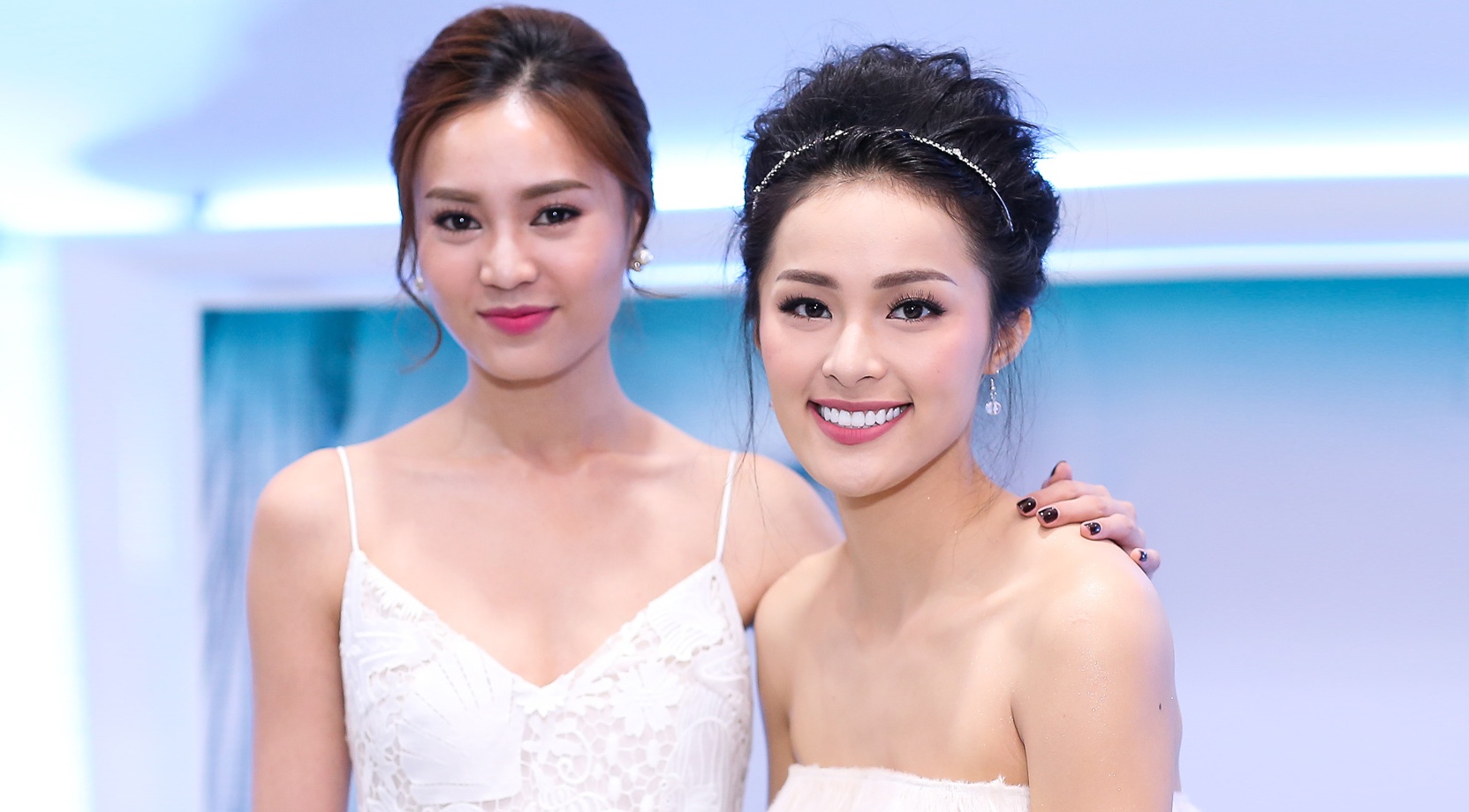 Lan Ngoc - Ha Vi do vai tran o su kien hinh anh