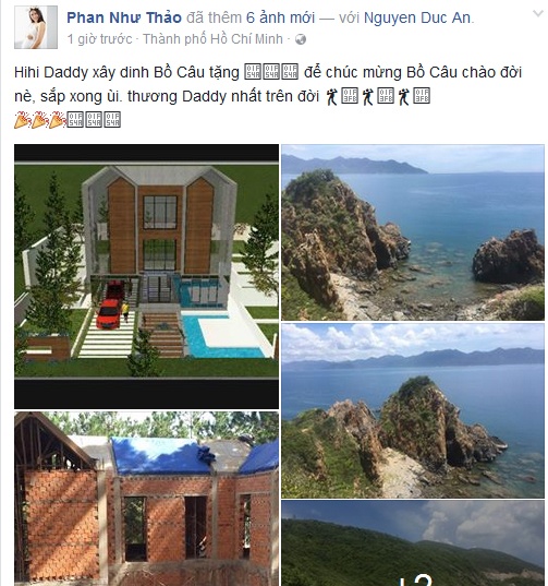 Phan Nhu Thao khoe ba can biet thu anh 1