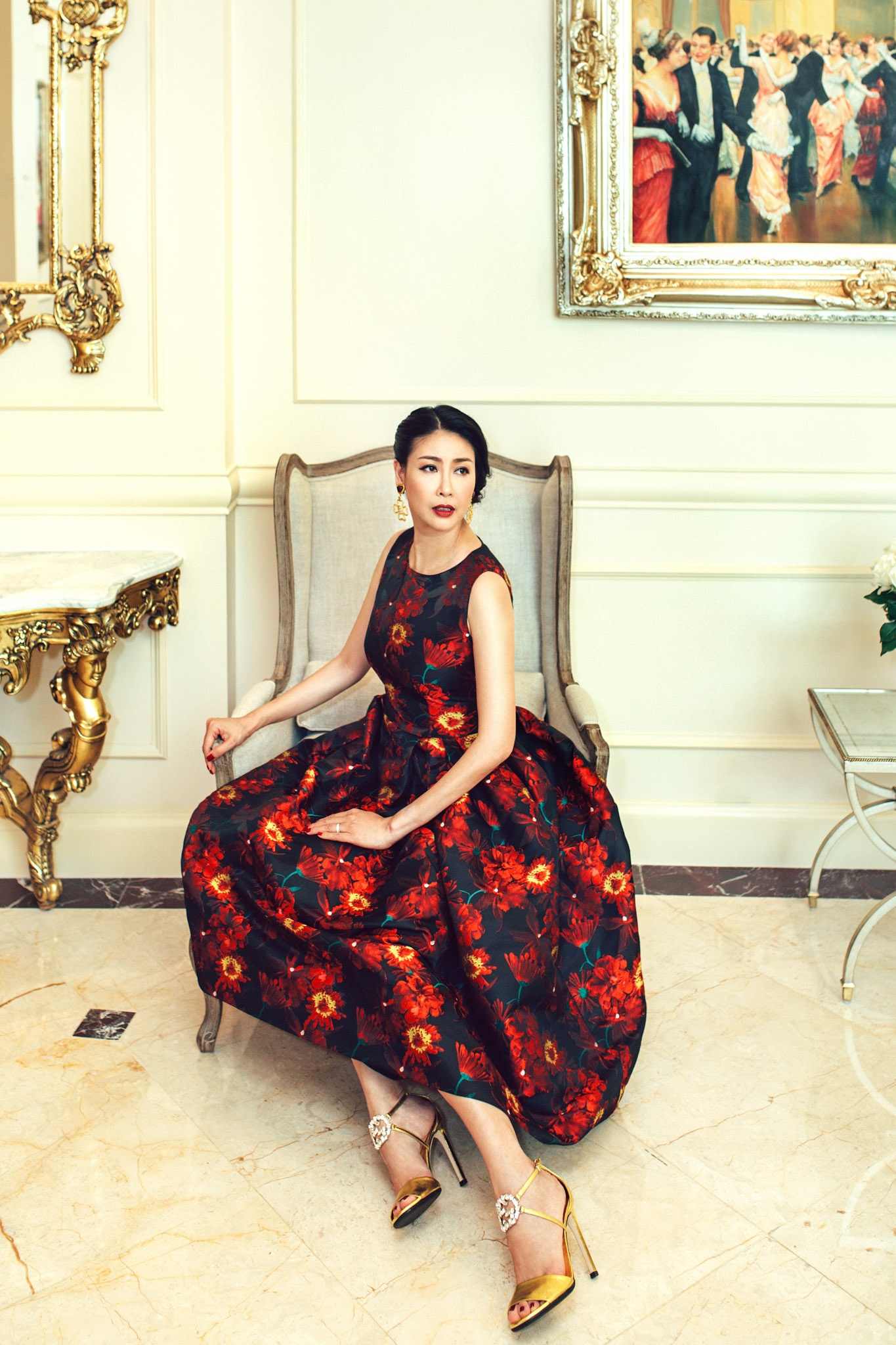 Bạn gái Bằng Kiều thăm căn hội triệu đô của Hà Kiều Anh ảnh 7 Ban gai Bang Kieu tham can hoi trieu do cua Ha Kieu Anh anh 7