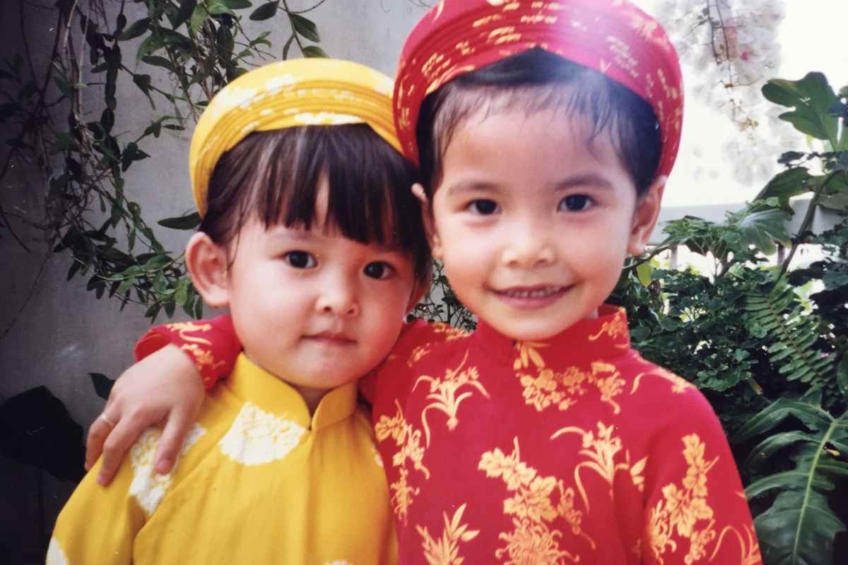 A hau Thuy Dung xinh xan trong anh thoi tho au anh 4