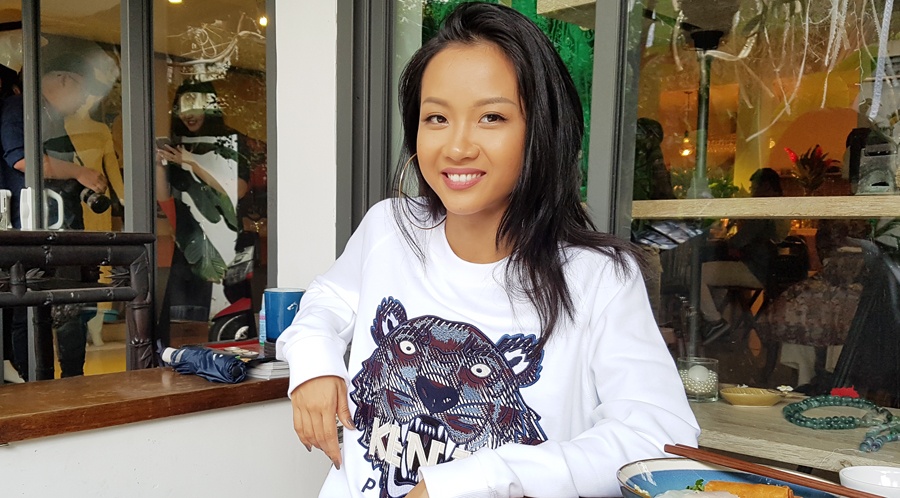 Suboi chia se co duyen hop tac voi Kenzo x H&M hinh anh