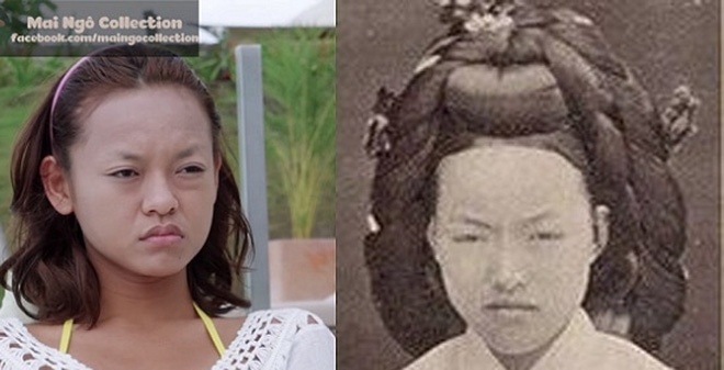 Mai Ngô giống hoàng hậu Hàn Quốc ảnh 1 Mai Ngo giong hoang hau Han Quoc anh 1