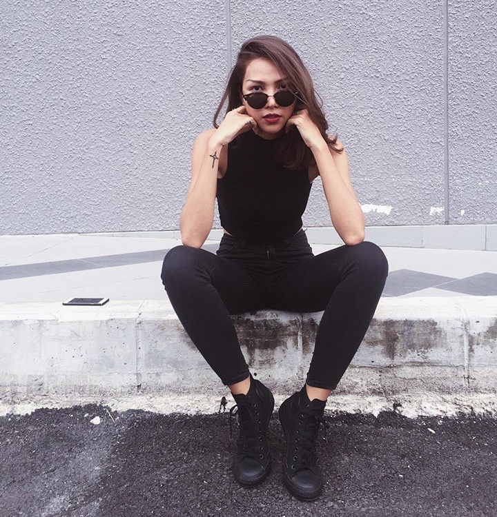 Midu,  Hoang Thuy Linh dien trang phuc dao pho dep nhat tuan anh 9