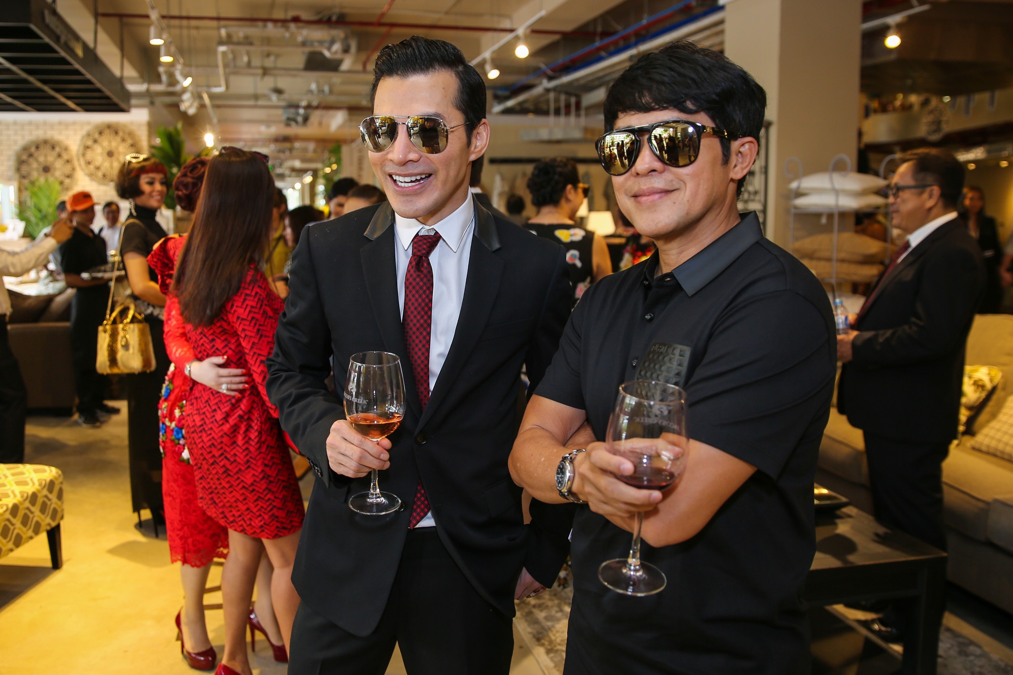 Ho Ngoc Ha than thiet voi Dam Vinh Hung o su kien anh 12