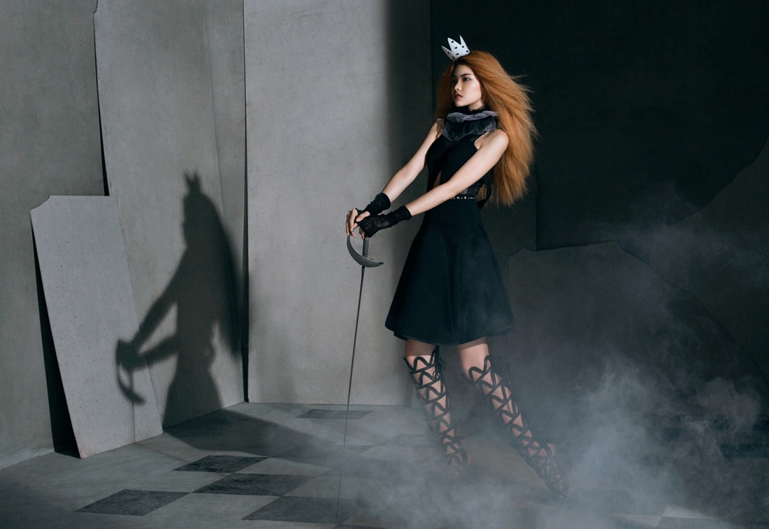 Thi sinh Next Top Model lam chien binh ca tinh anh 6