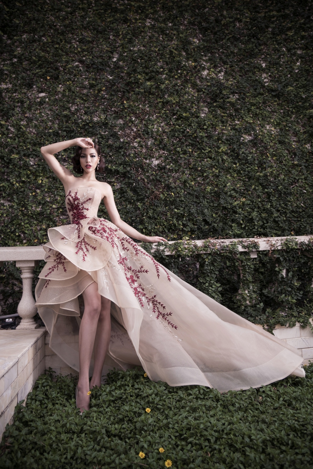 Kha Trang dien dam da hoi anh 5