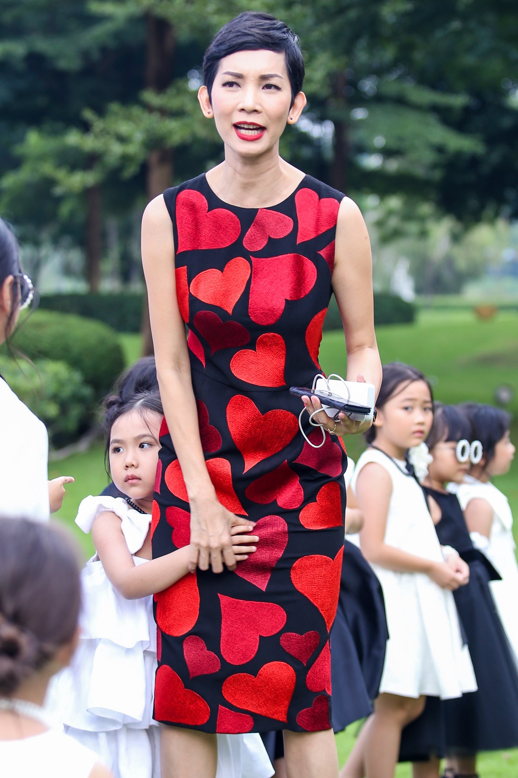 Do Manh Cuong ra mat BST thoi trang nhi anh 2