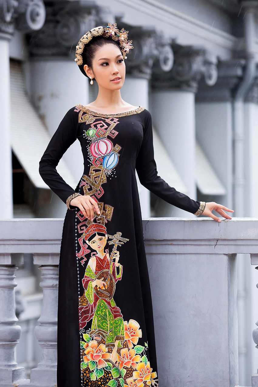 Bạn gái Trương Nam Thành và em gái diện áo dài đôi ảnh 6 Ban gai Truong Nam Thanh va em gai dien ao dai doi anh 6