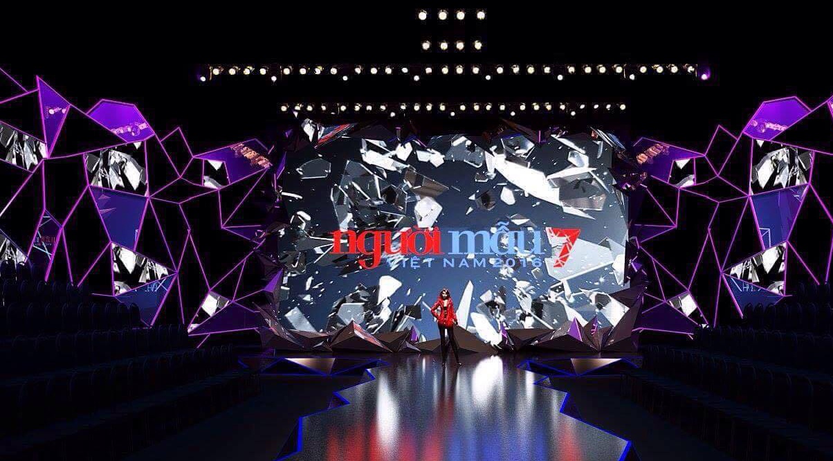 San catwalk chung ket Vietnam's Next Top Model dai 30 m hinh anh