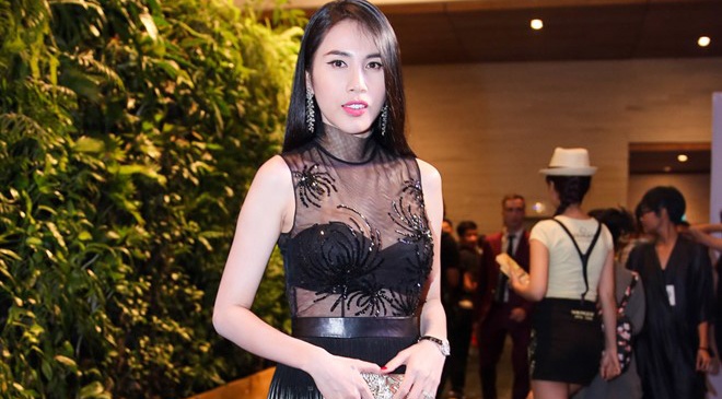 Thuy Tien dan dau top sao dep tuan qua hinh anh