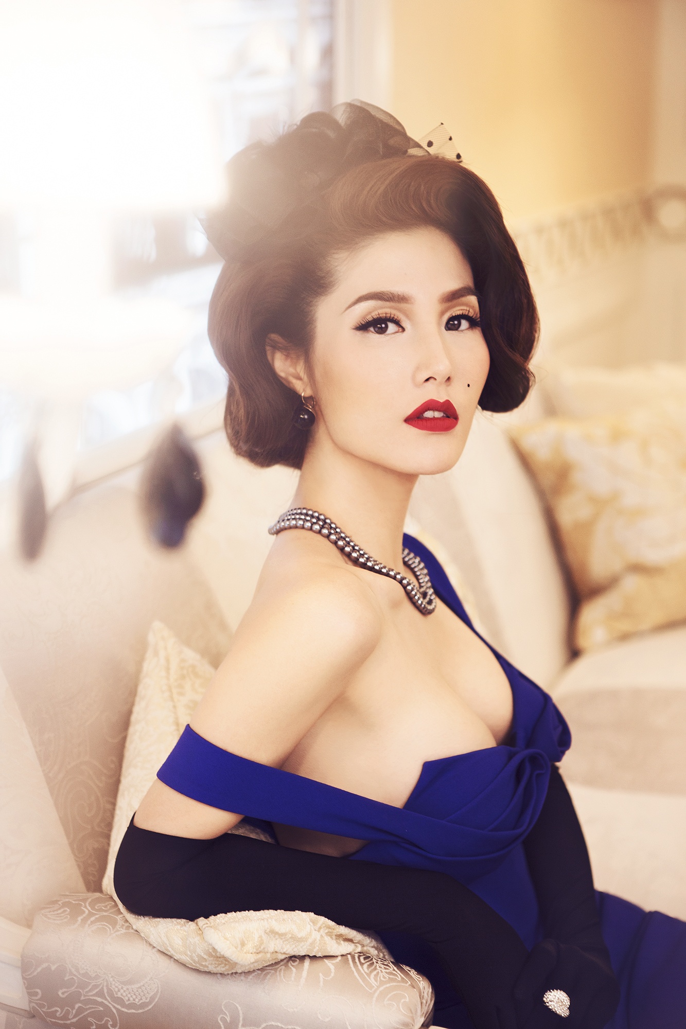 Diễm My hóa Marilyn Monroe ảnh 4 Diem My hoa Marilyn Monroe anh 4