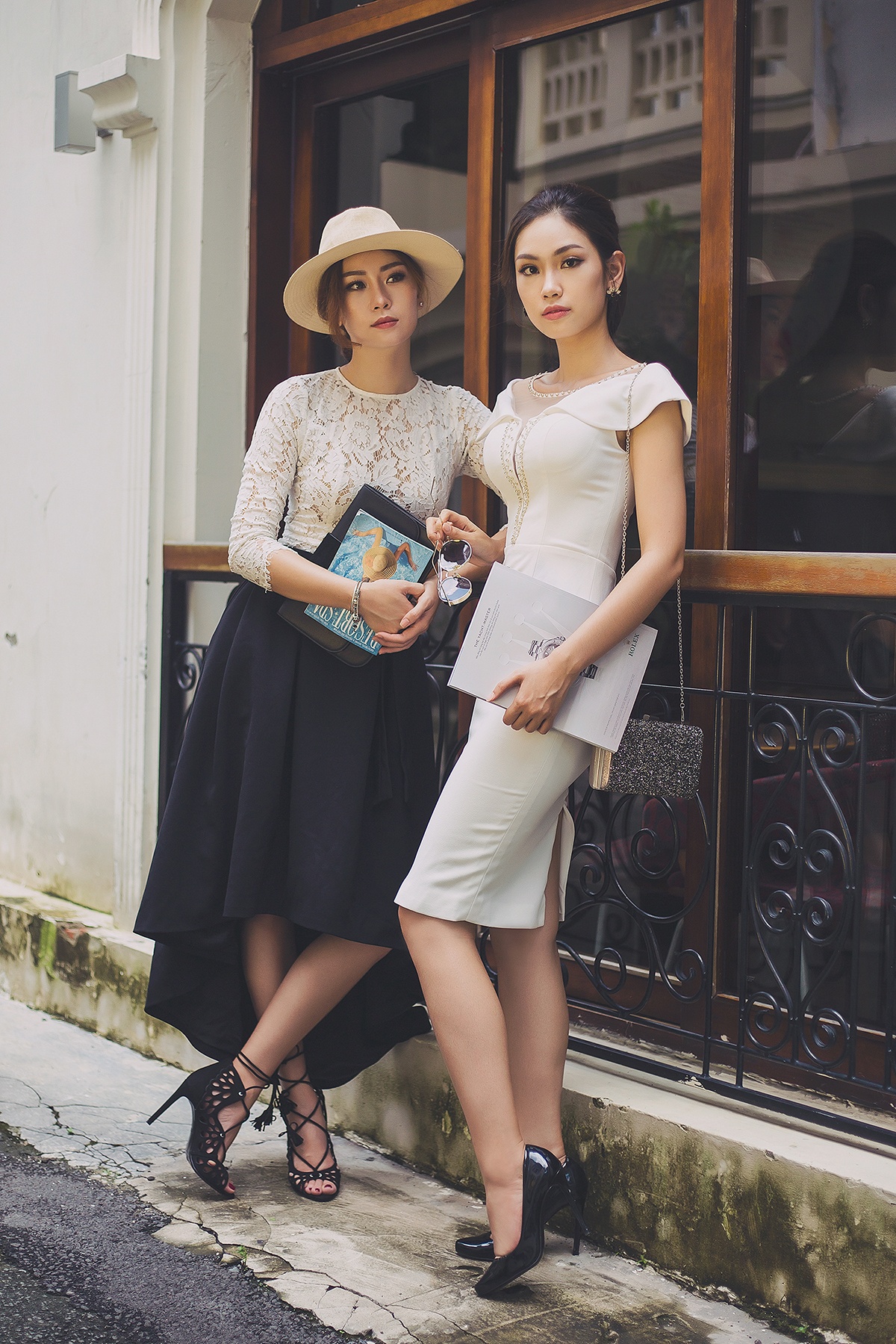 Thuy Linh - Phuong Linh dien do doi xuong pho anh 9