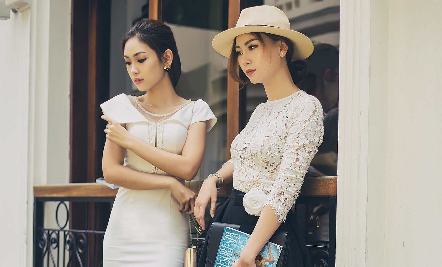 Thuy Linh - Phuong Linh dien do doi xuong pho anh 8