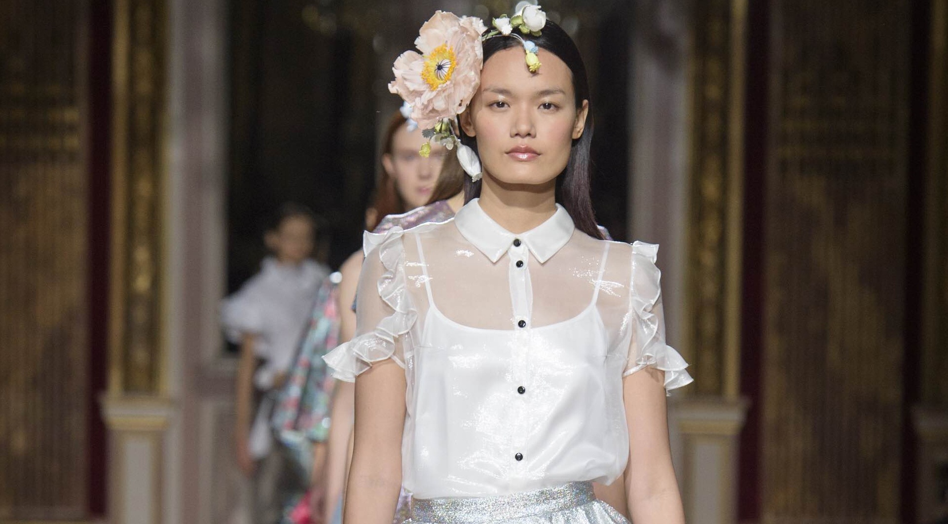 Chan dai Next Top trung hai show o Tuan le thoi trang Paris hinh anh