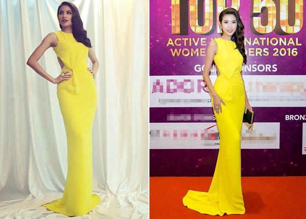 Dan sao nu dung vay ao voi Pham Huong anh 6