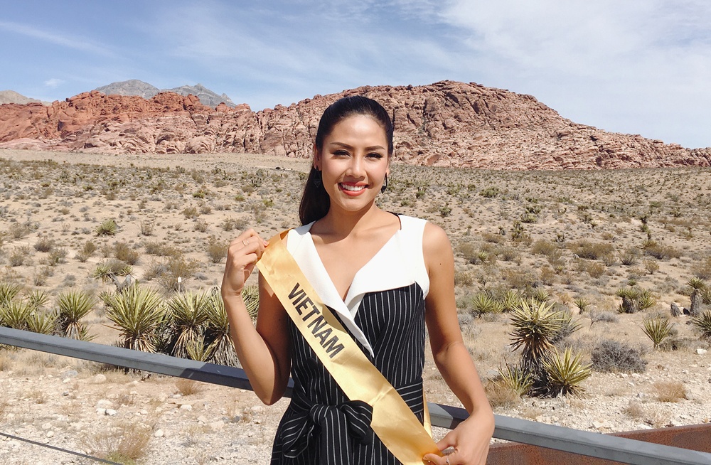 Nguyen Thi Loan tham gia Hoa hau Hoa binh Quoc te anh 1