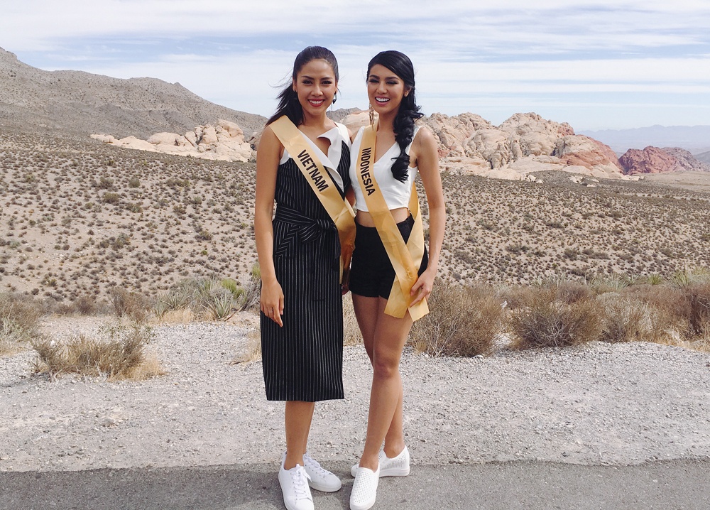 Nguyen Thi Loan tham gia Hoa hau Hoa binh Quoc te anh 5