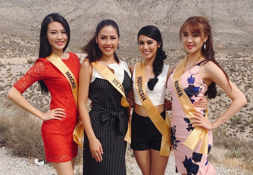 Nguyen Thi Loan tham gia Hoa hau Hoa binh Quoc te anh 6