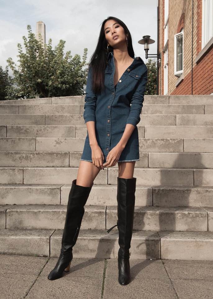 Ho Ngoc Ha dien street style chat anh 4