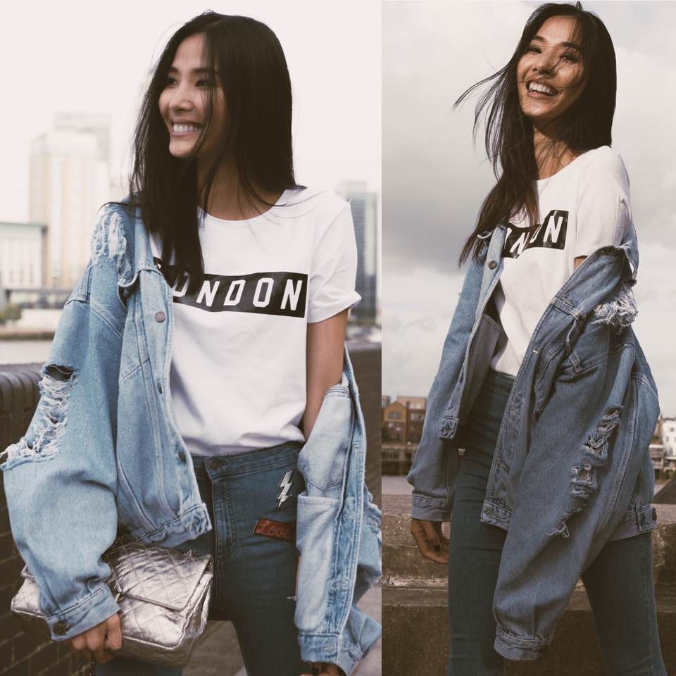 Ho Ngoc Ha dien street style chat anh 5