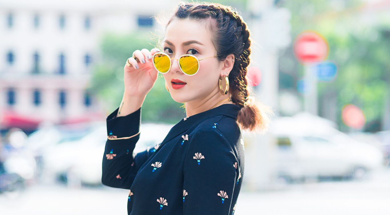 Yen Trang - Yen Nhi lang xe loat xu huong thu dong hinh anh