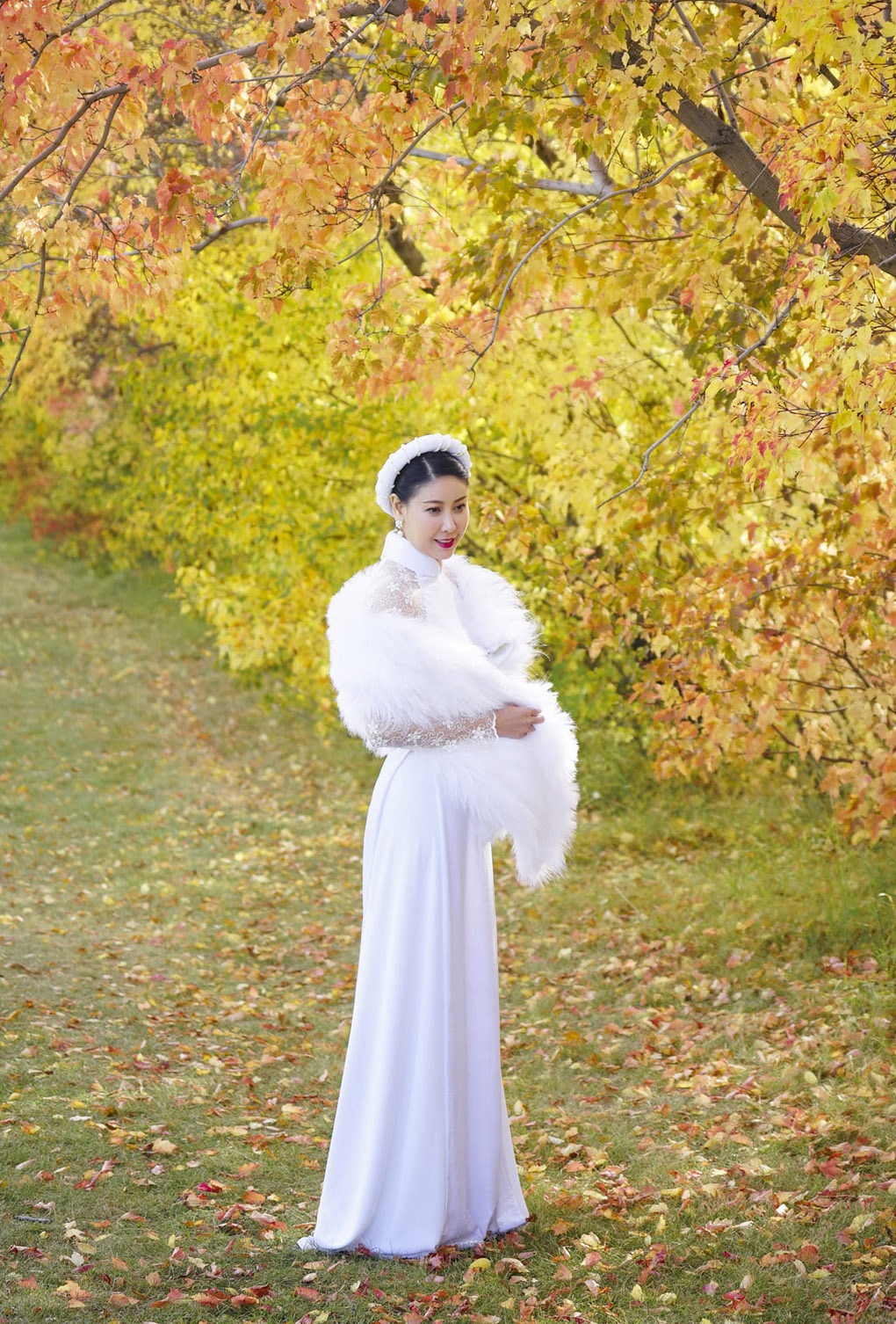 Ha Kieu Anh chup anh o Canada anh 2