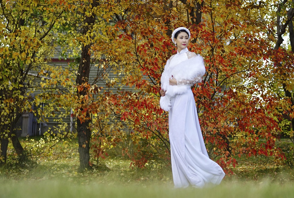 Ha Kieu Anh chup anh o Canada anh 6