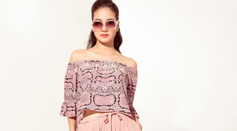 Tran Thi Quynh ngot ngao voi gam hong pastel hinh anh