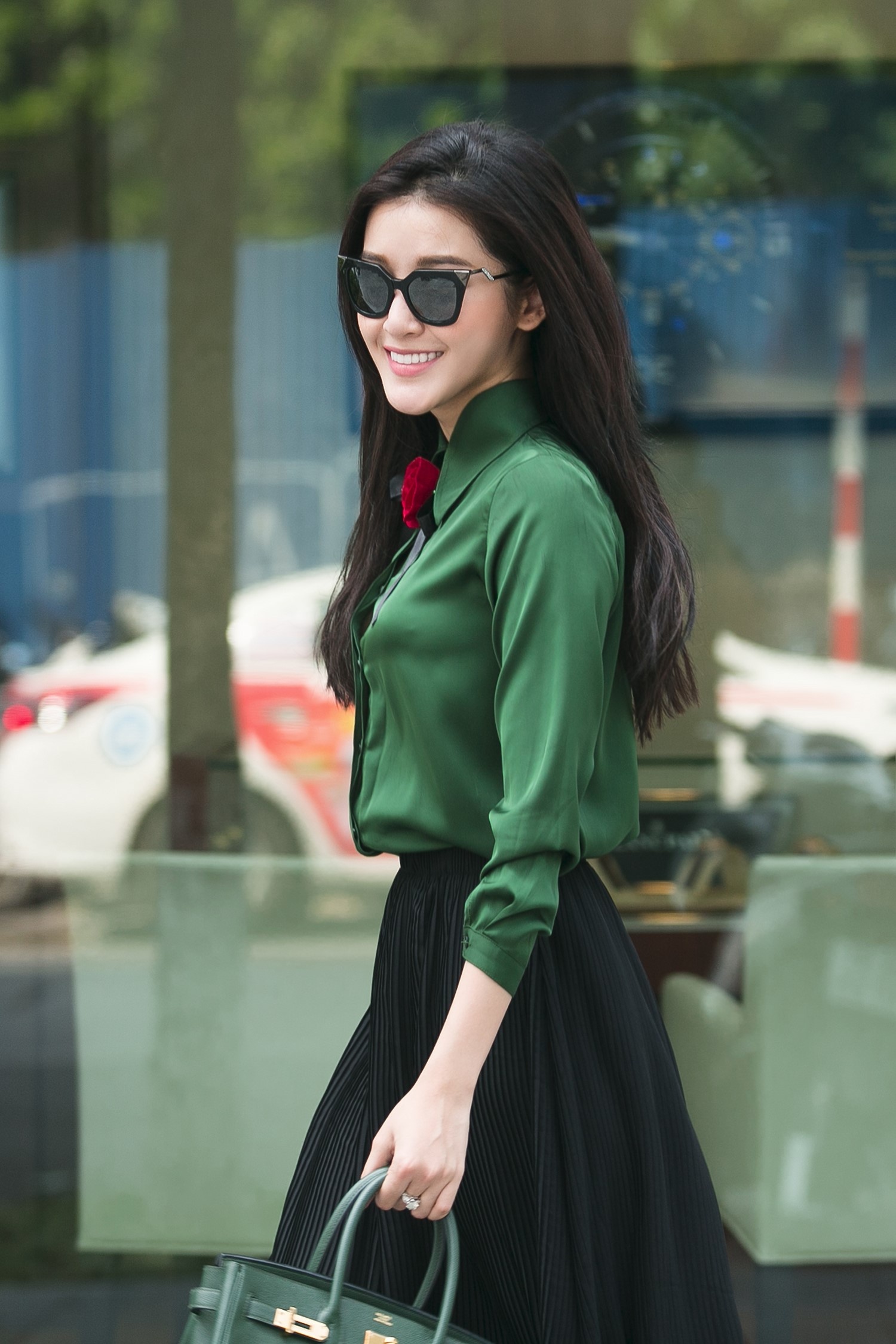 Huyền My sành điệu xuống phố ảnh 3 Huyen My sanh dieu xuong pho anh 3