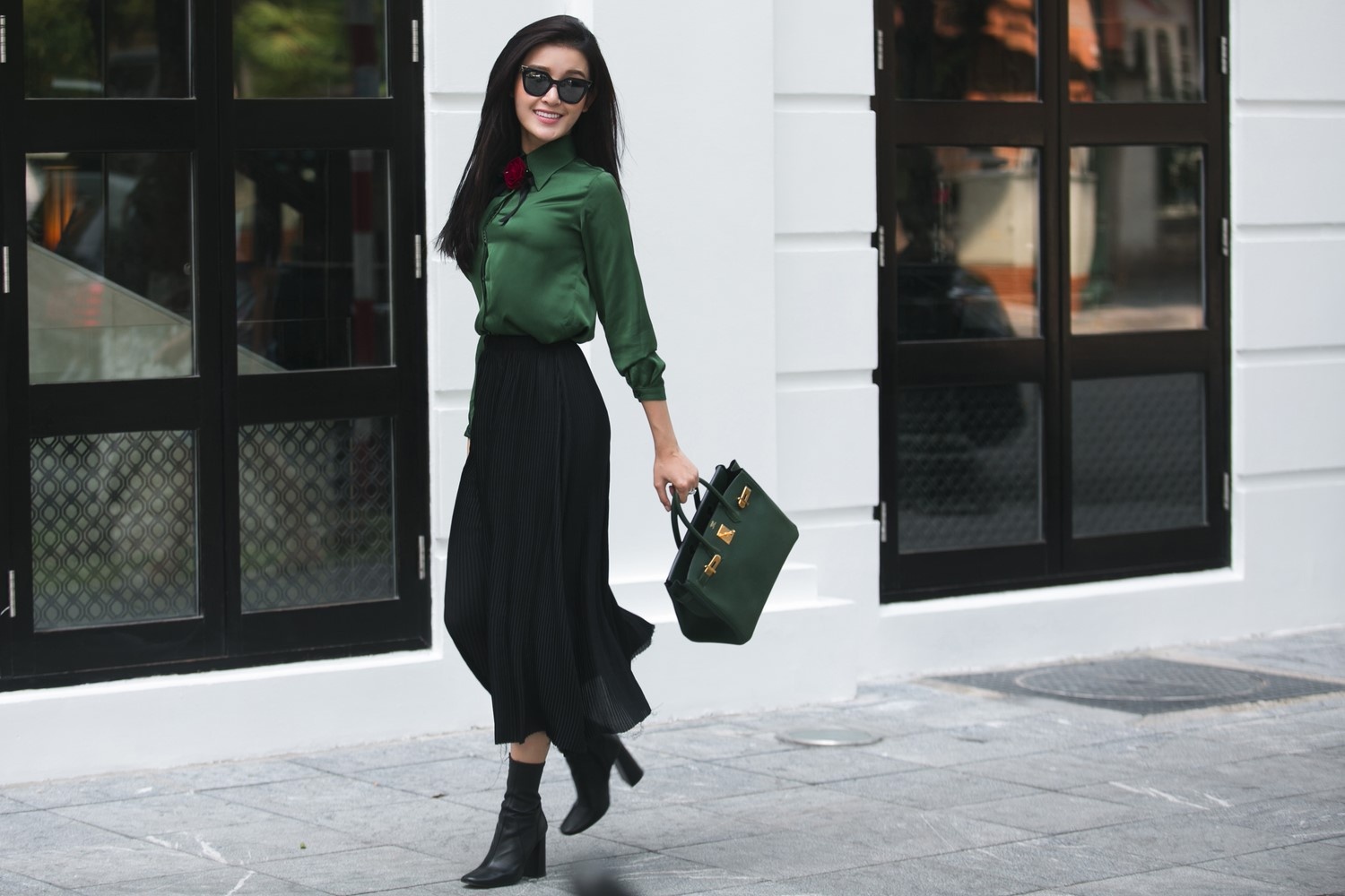 Huyền My sành điệu xuống phố ảnh 4 Huyen My sanh dieu xuong pho anh 4