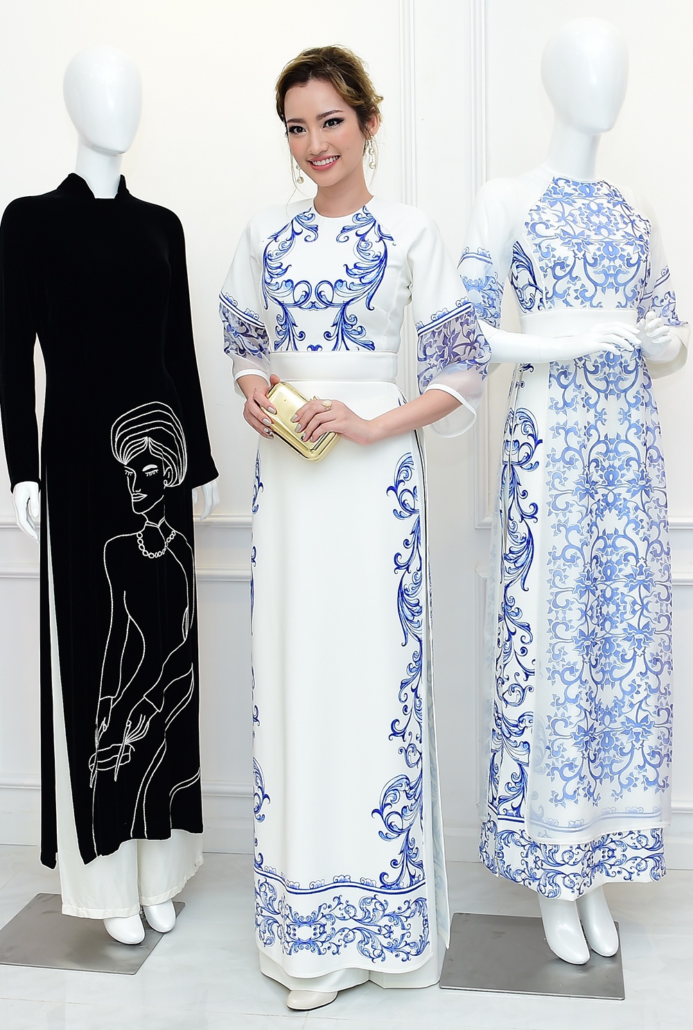 Dan sao Viet ra mat Ao dai House anh 12