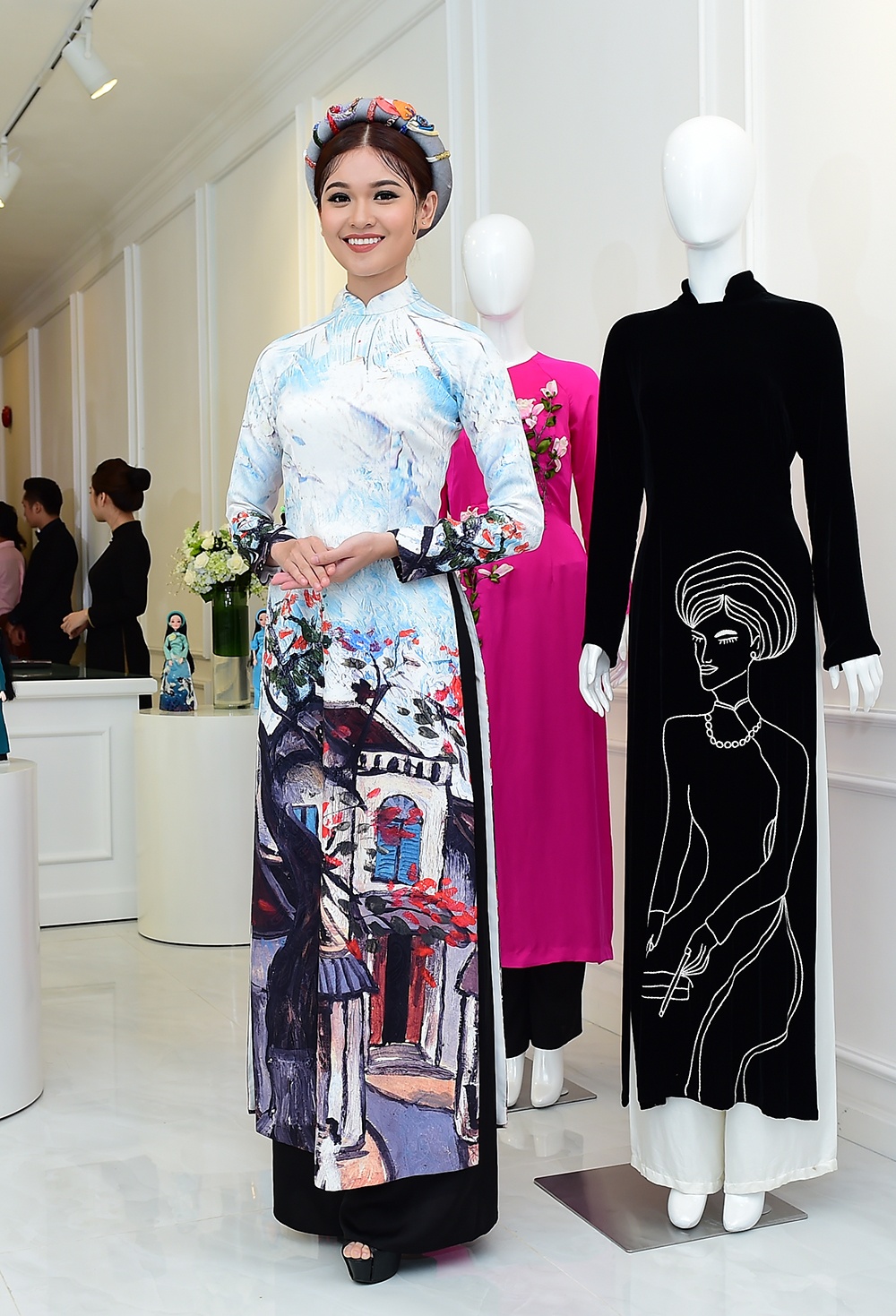 Dan sao Viet ra mat Ao dai House anh 13