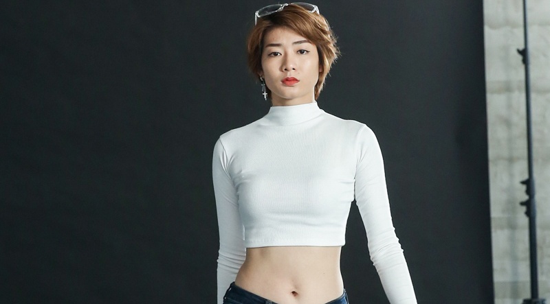 Dan chan dai Next Top casting cho tuan le thoi trang quoc te hinh anh