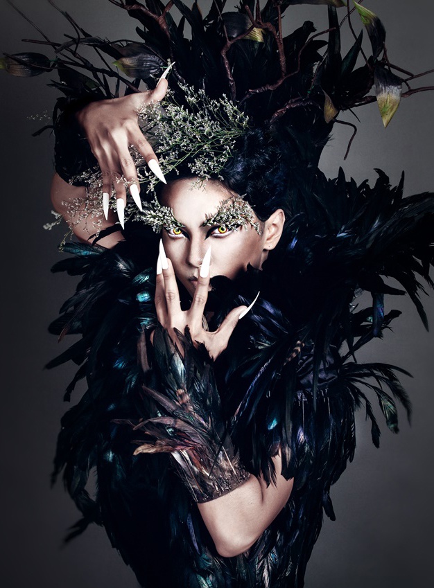 Phan Hien rung ron trong anh Halloween anh 4